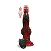 Alien Nation Thrusting Dildo - Fire Dragon